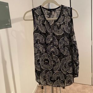 Aqua Blouse Tank Top